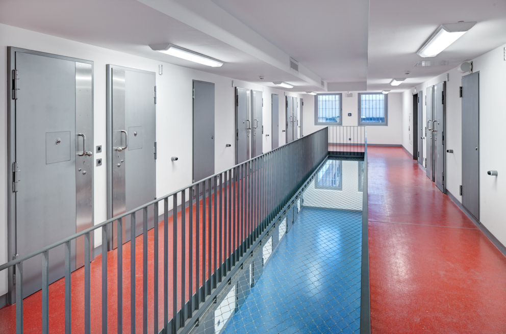 Lightronics Ventego armaturen in gevangenis in Heinsberg Duitsland voltooid Lightronics Ventego armaturen in gevangenis in Heinsberg Duitsland voltooid