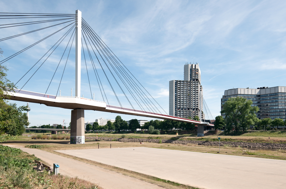 Lightronics Tritego armaturen op brug in Mannheim Duitsland