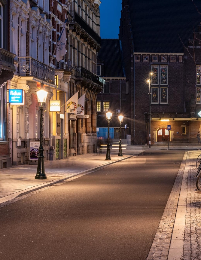 Lightronics OMA armaturen in de binnenstad van Maastricht